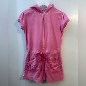 Justice Swim Coverup - Hood, Zip Closure - Size 5